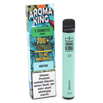 Ab Aroma King 700 Menthol Einweg E Shisha 20mg Nikotinsalz