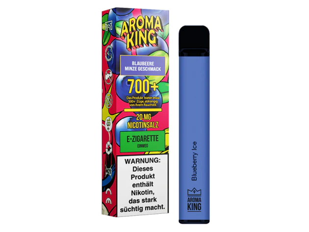 Aroma King Blaubeere Minze Blueberry Mint E Shisha Nikotinsalz 20mg 700 Zuege 740x