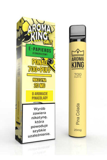 Jednorazowy E Papieros Aroma King Pina Colada 20mg Optimized